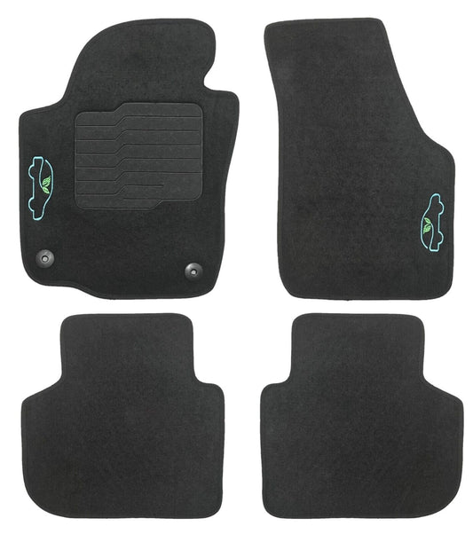 Carpet Floor Mats for 2020 to 2022 Volkswagen Passat