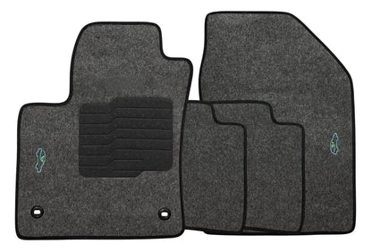 Carpet Floor Mats For 2016 to 2022 Toyota Prius - Gray