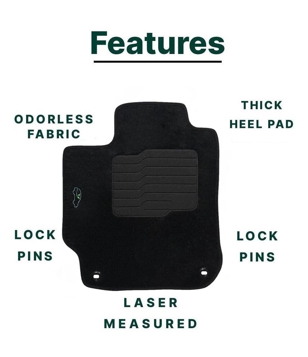 Carpet Floor Mats for 2012 to 2017 Toyota Camry