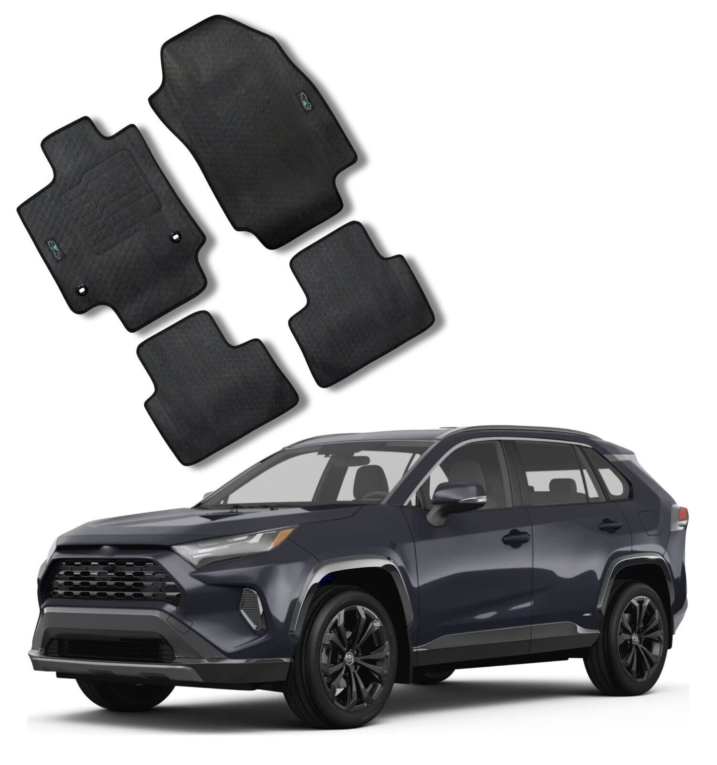 Floor mats for 2019 to 2024 Toyota Rav4