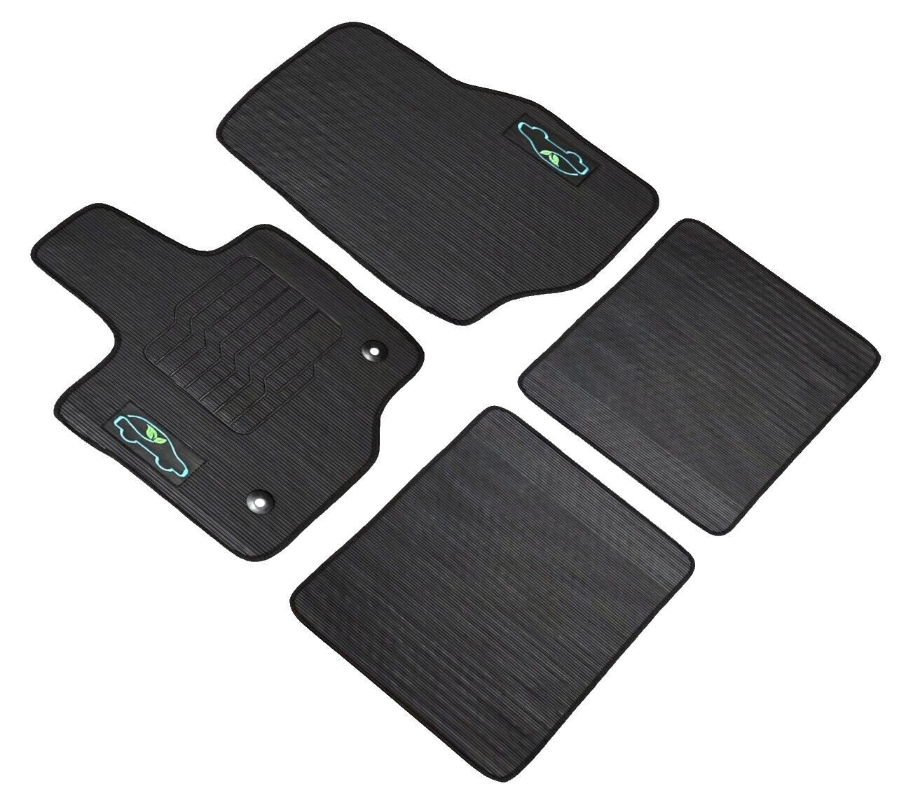 All Weather Floor Mats for 2015 to 2020 Ford F-150 Crew Cabin