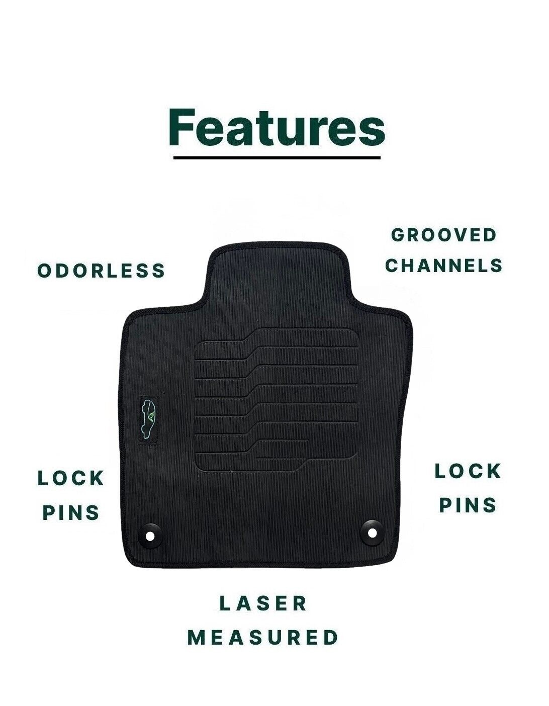 All Weather Floor Mats For 2018 to 2026 Volvo XC60