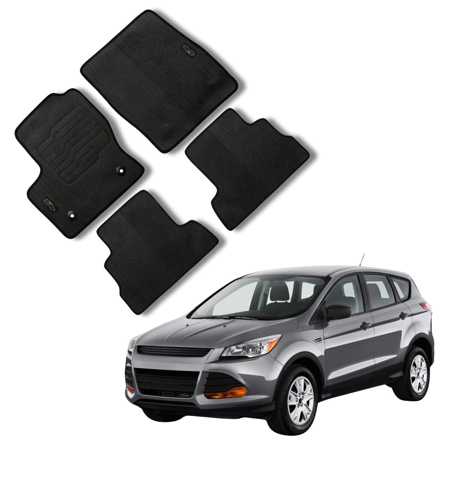 All Weather Floor Mats for 2013 to 2019 Ford Escape