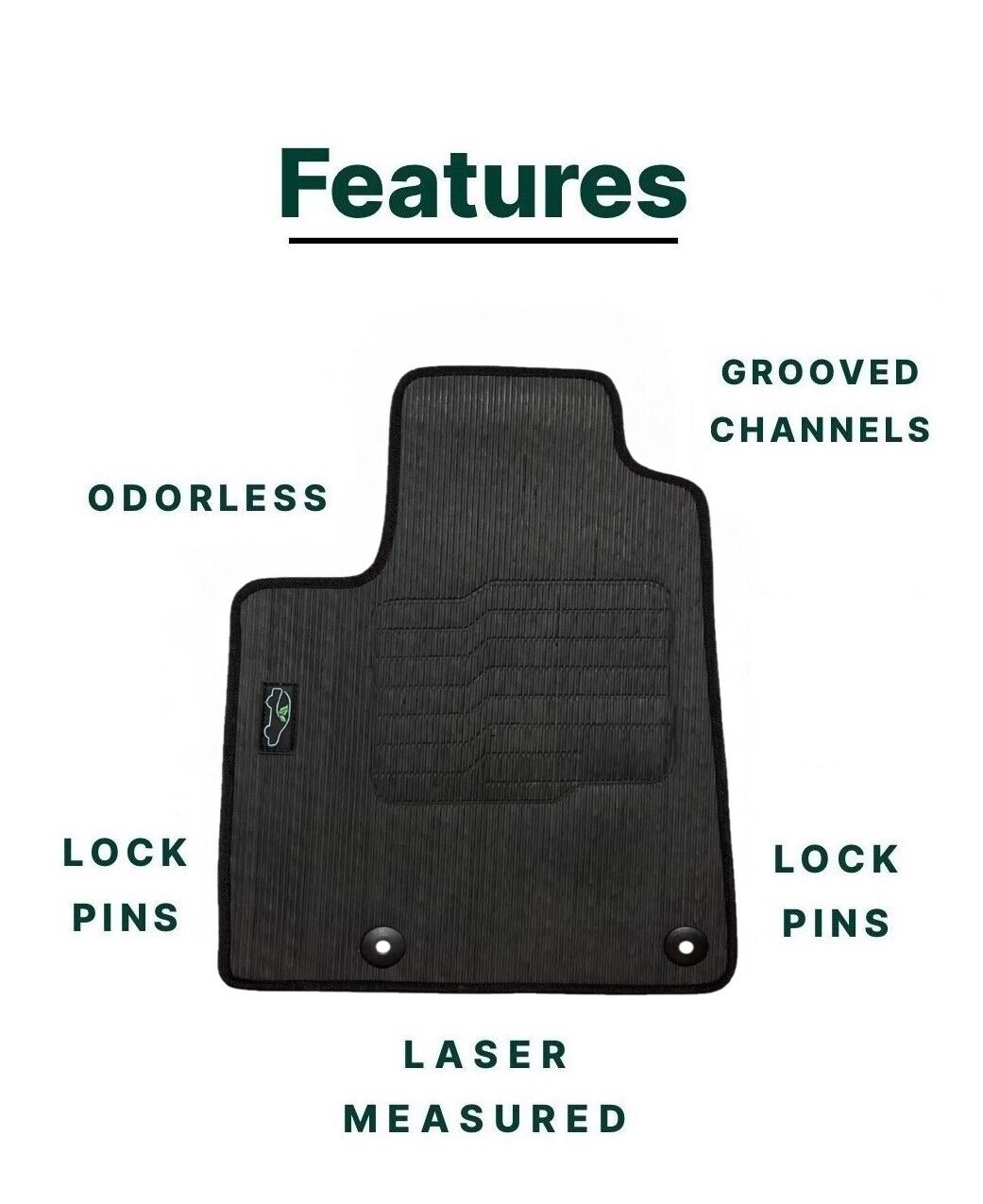 Floor Mats for 2021 to 2024 Grand Cherokee L (6 or 7 Seat) - Not For Regular Grand Cherokee