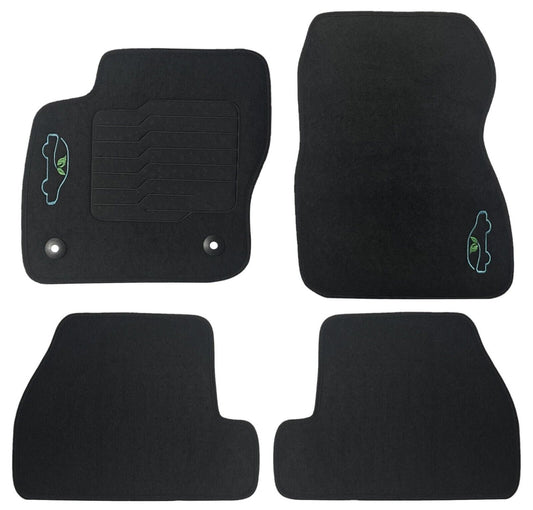 Carpet Floor Mats for 2012 to 2018 Ford Focus Hatch and Sedan