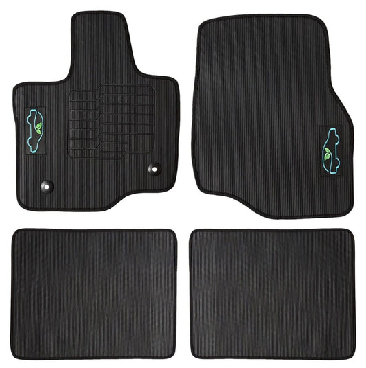 All Weather Floor Mats for 2015 to 2020 Ford F-150 Crew Cabin