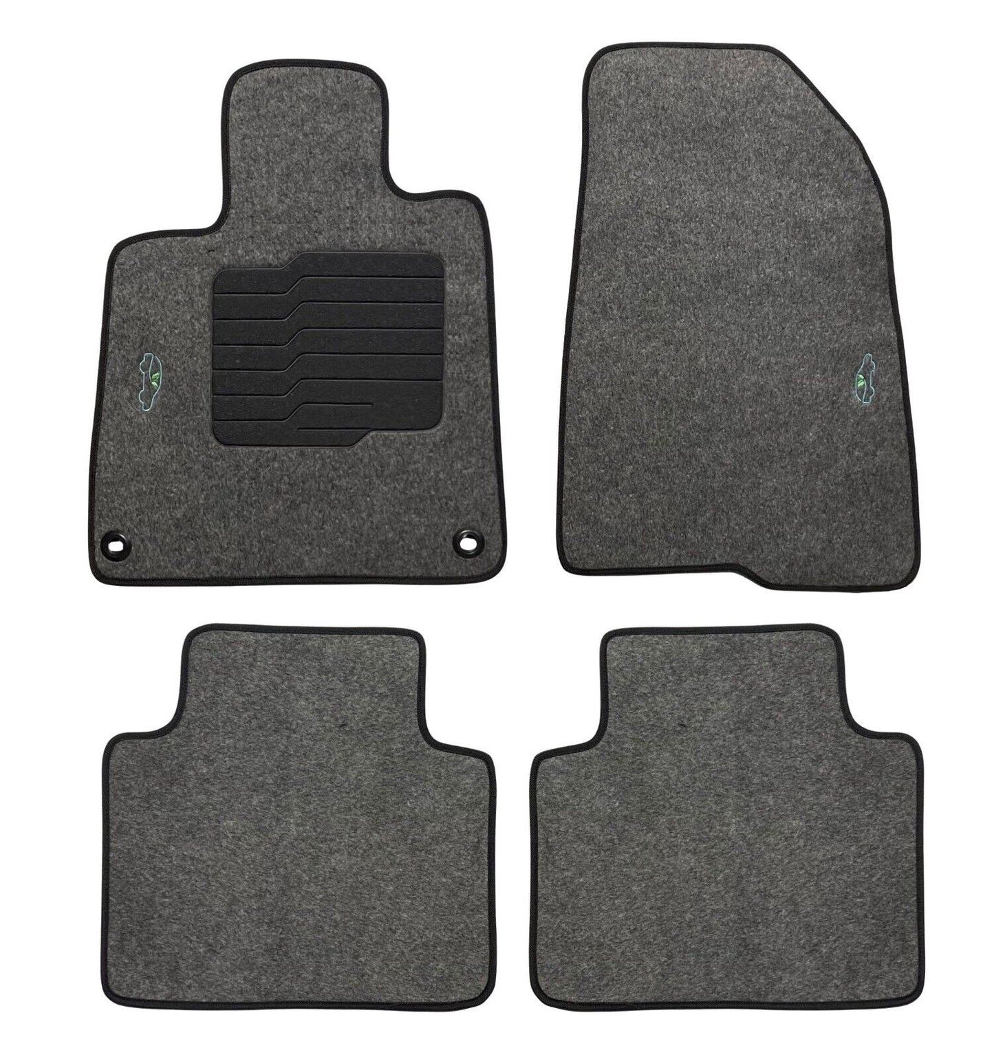 Carpet Floor Mats for 2018 to 2024 Honda Accord - Gray