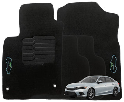 Carpet Floor Mats for 2022 to 2024 Honda Civic