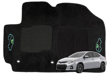 Carpet Floor Mats for 2014 to 2019 Toyota Corolla