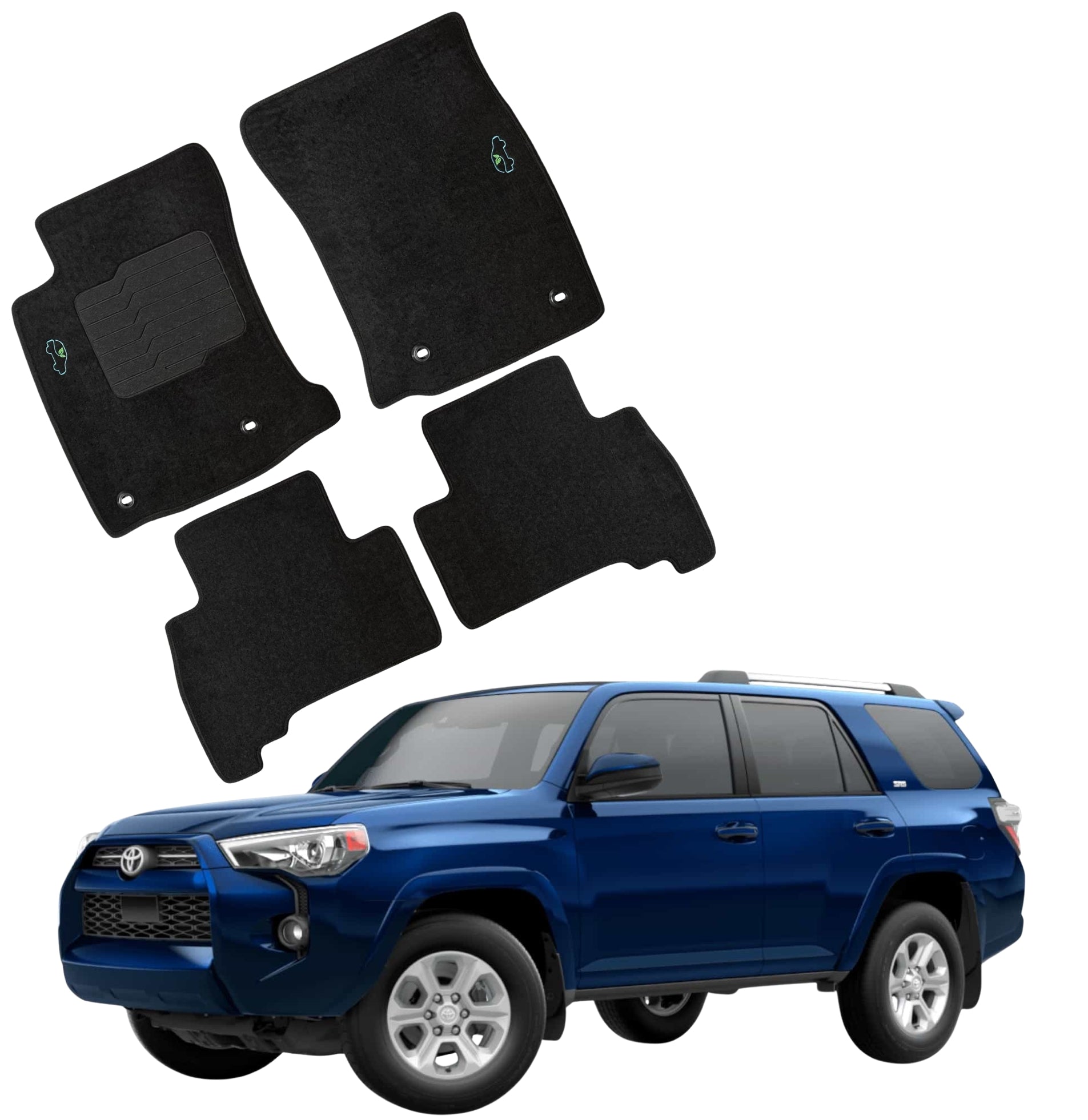Carpet Floor Mats for 2013 to 2024 Toyota 4Runner and Lexus GX460