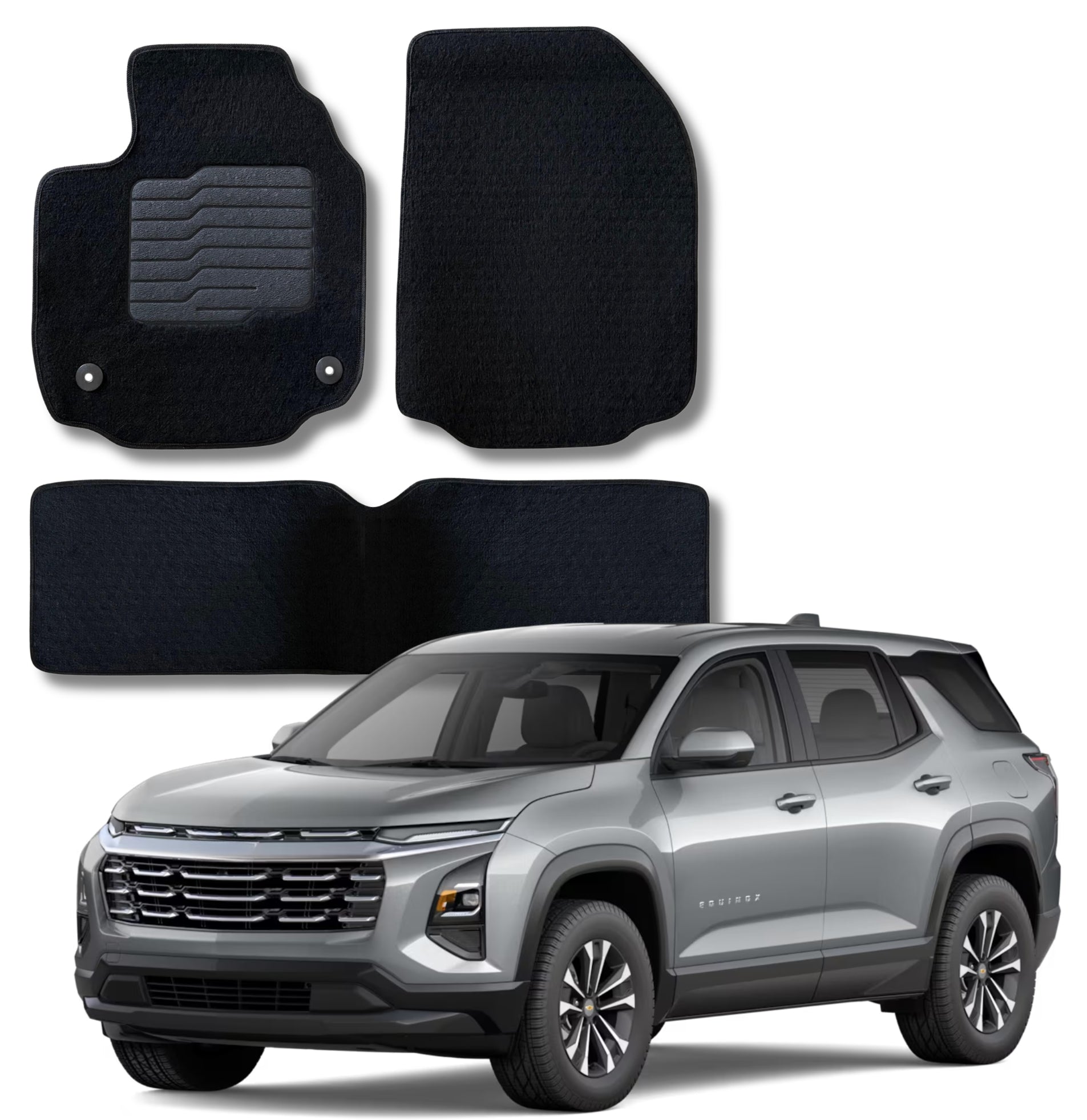 Carpet Floor Mats for 2025 2026 Chevrolet Equinox (not for EV) & GMC Terrain 2025 2026