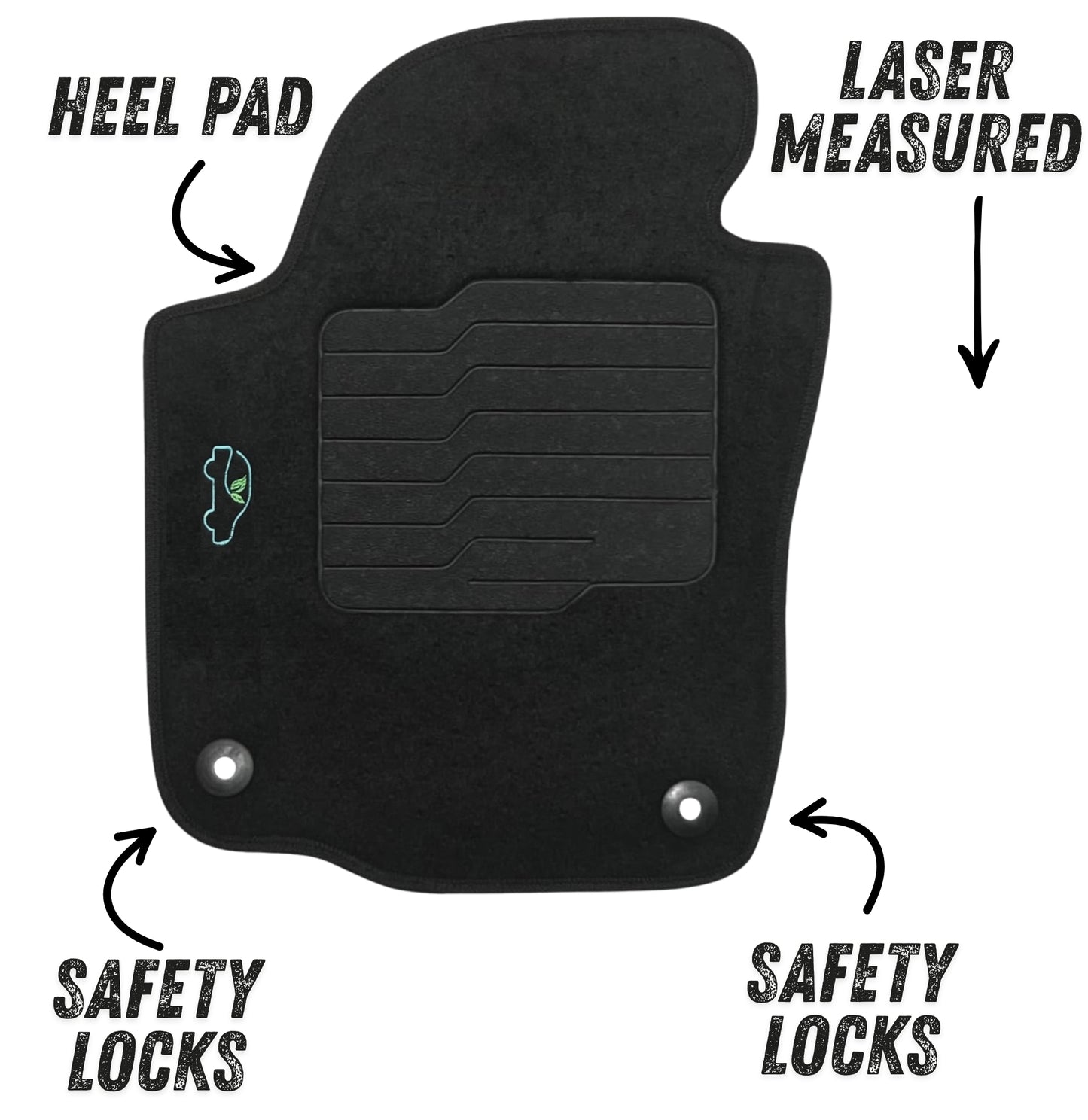 Carpet Floor Mats for 2020 to 2022 Volkswagen Passat