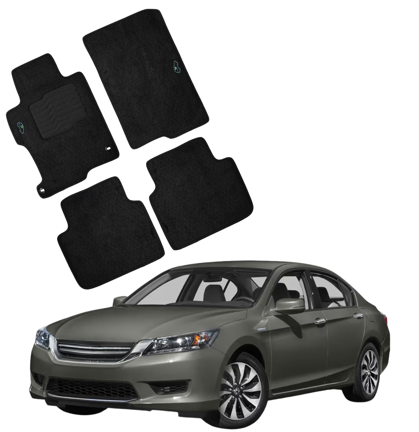 Carpet Floor Mats for 2013 to 2017 Honda Accord