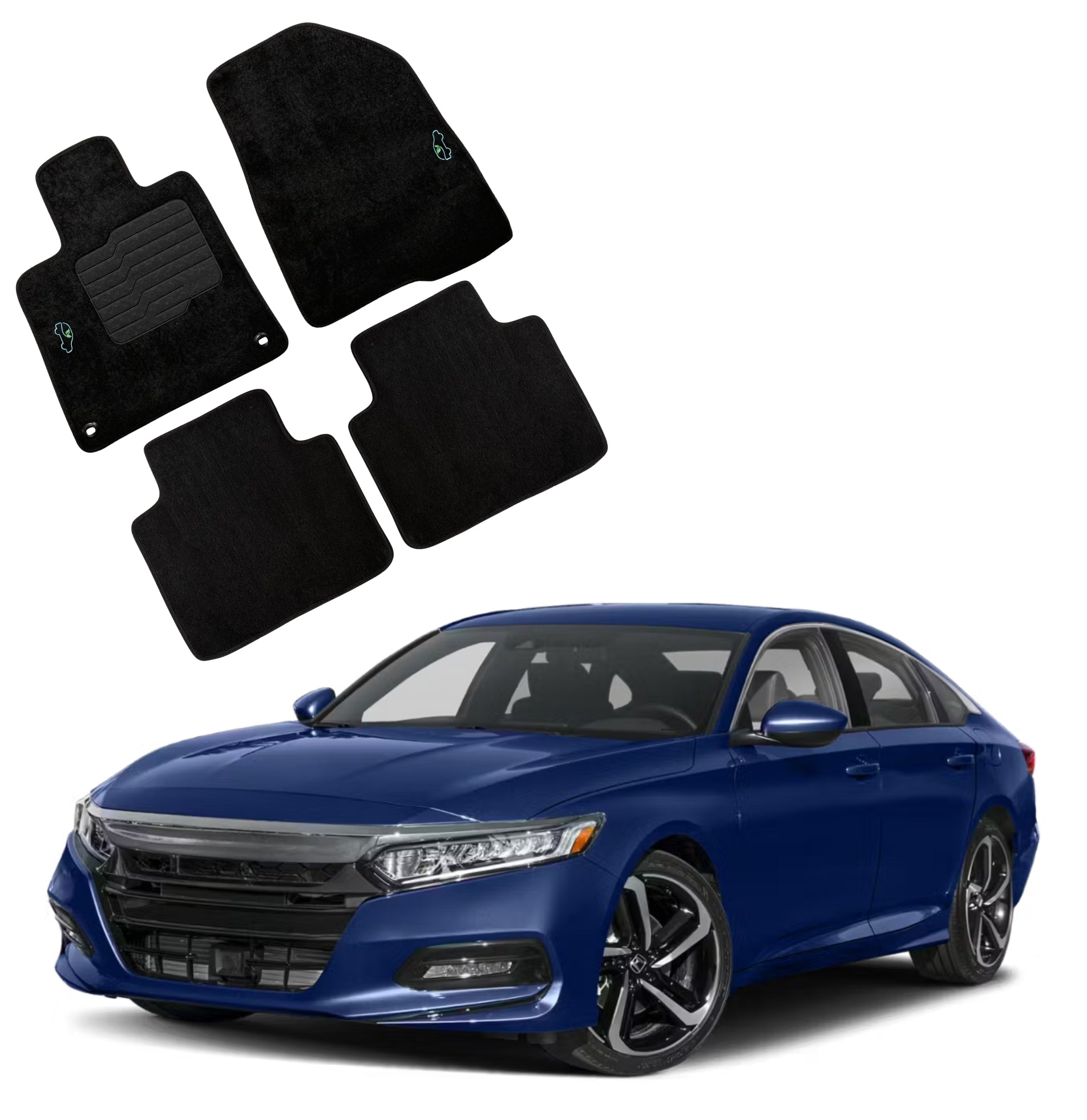 Carpet Floor Mats for 2018 to 2022 Honda Accord