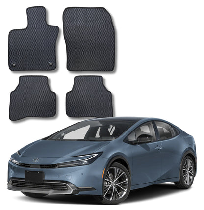 All Weather Honeycomb Floor Mats for 2023 to 2026 Toyota Prius