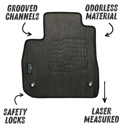 All-Weather Floor Mats For 2016 to 2025 Chevrolet Malibu
