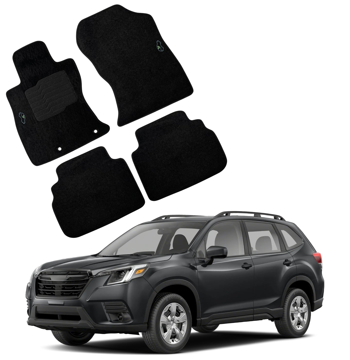 Carpet Floor Mats For 2019 to 2024 Subaru Forester