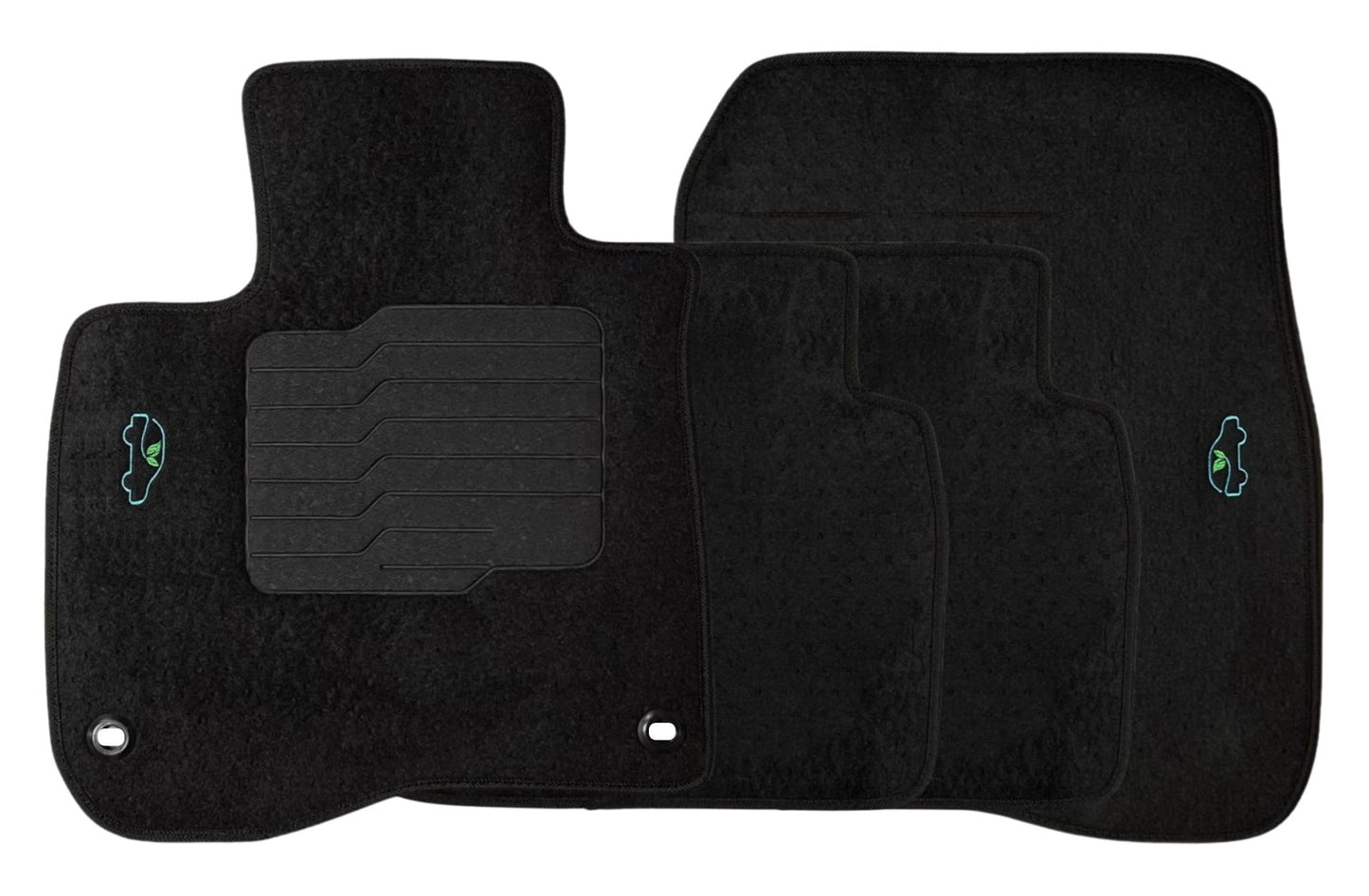 Carpet Floor Mats for 2017 to 2022 Honda CR-V, Front and Rear