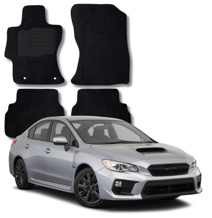 Carpet Floor Mats For 2018 to 2023 Subaru Crosstrek 2017 to 2023 Subaru Impreza, Front and Rear