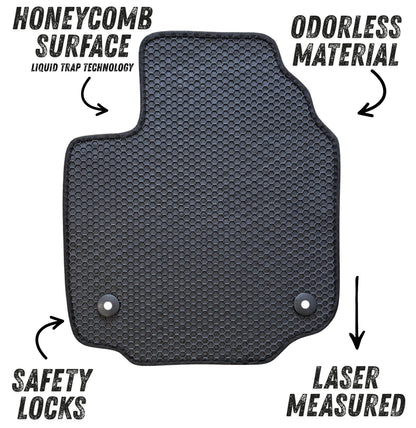 All Weather Honeycomb Floor Mats for 2025 2026 Chevrolet Equinox (not for EV) & GMC Terrain 2025 2026