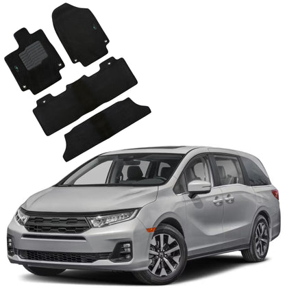 Carpet Floor Mats for 2018 to 2025 Honda Odyssey