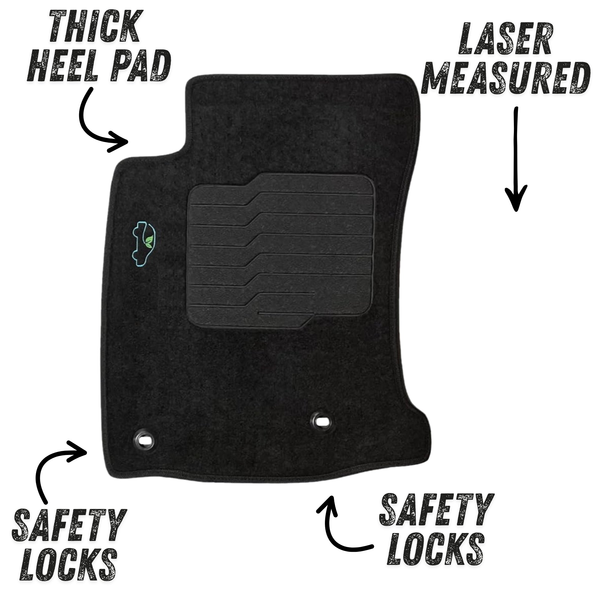 Carpet Floor Mats for 2013 to 2024 Toyota 4Runner and Lexus GX460