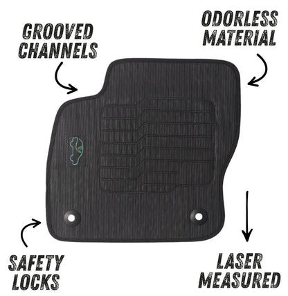 All Weather Floor Mats for 2012 to 2018 Ford Focus