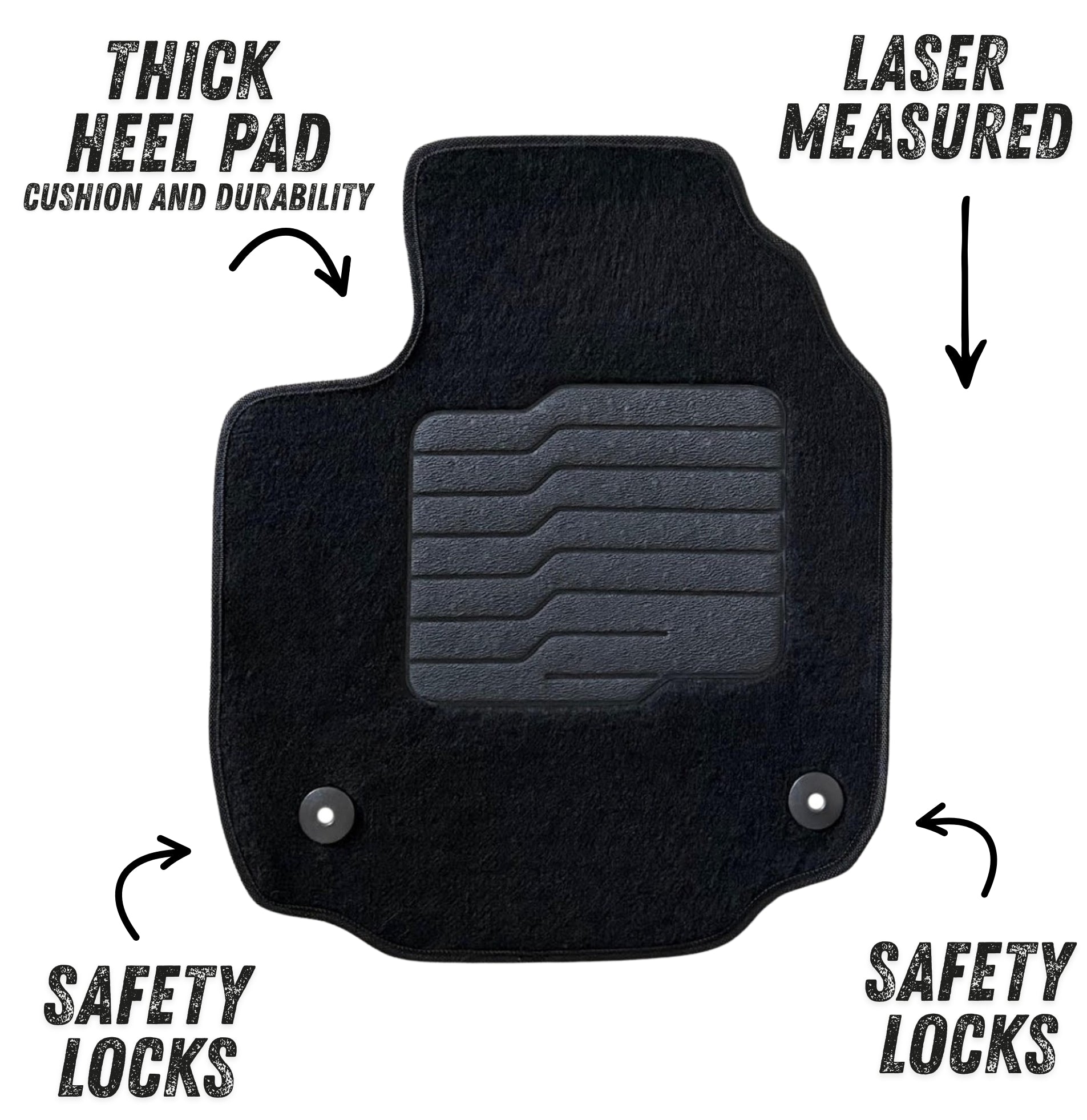 Carpet Floor Mats for 2025 2026 Chevrolet Equinox (not for EV) & GMC Terrain 2025 2026