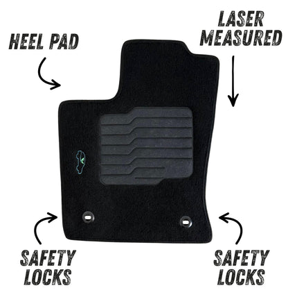 Carpet Floor Mats for 2022 to 2025 Toyota Tundra CrewMax Cab Models