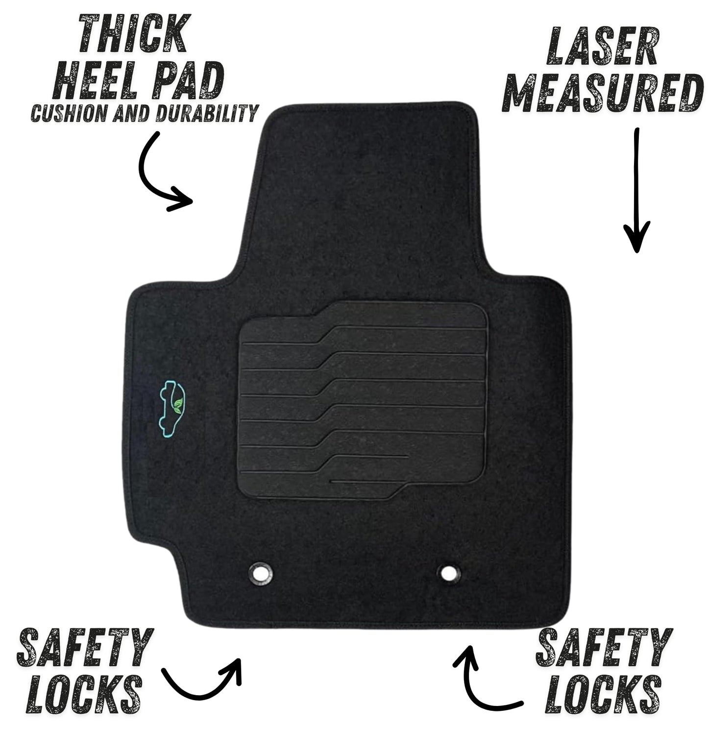 Carpet Floor Mats Custom Fit For 2014 to 2019 Kia Soul