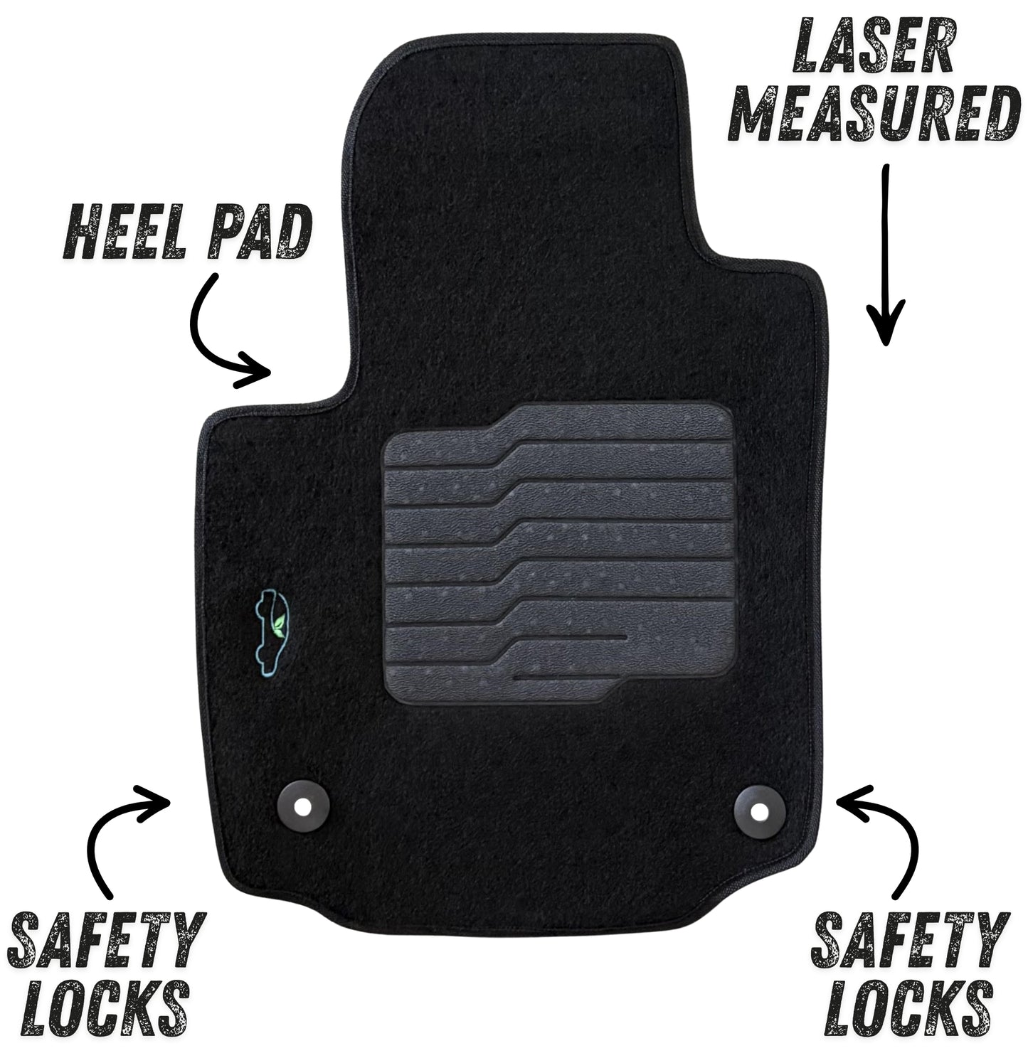Carpet Floor Mats for 2018 to 2024 Chevrolet Equinox / GMC Terrain