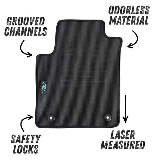 All Weather Floor Mats for 2019 to 2024 Nissan Armada / Infiniti QX80