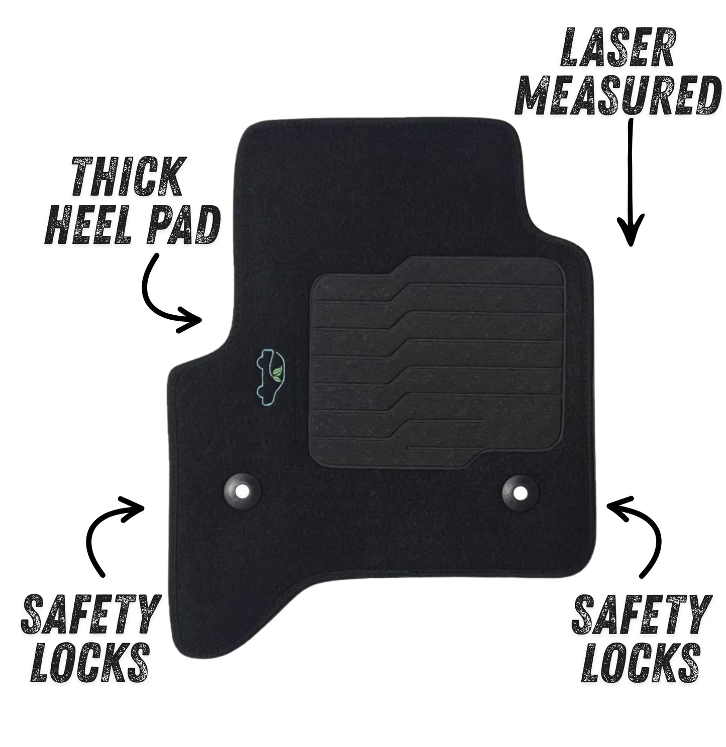 Carpet Floor Mats for 2015 to 2020 Chevrolet Tahoe and GMC Yukon