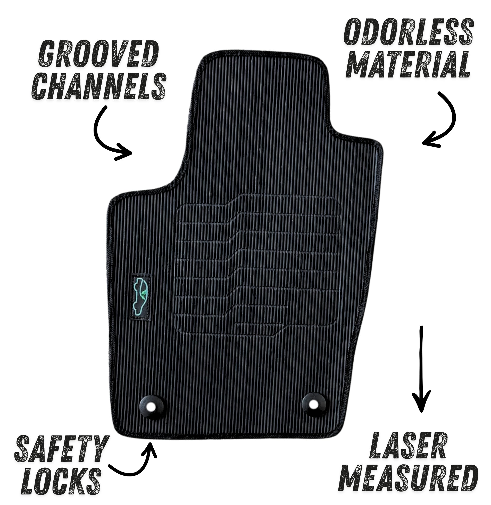All Weather Floor Mats for 2016 to 2021 Jeep Grand Cherokee 16 to 23 Dodge Durango