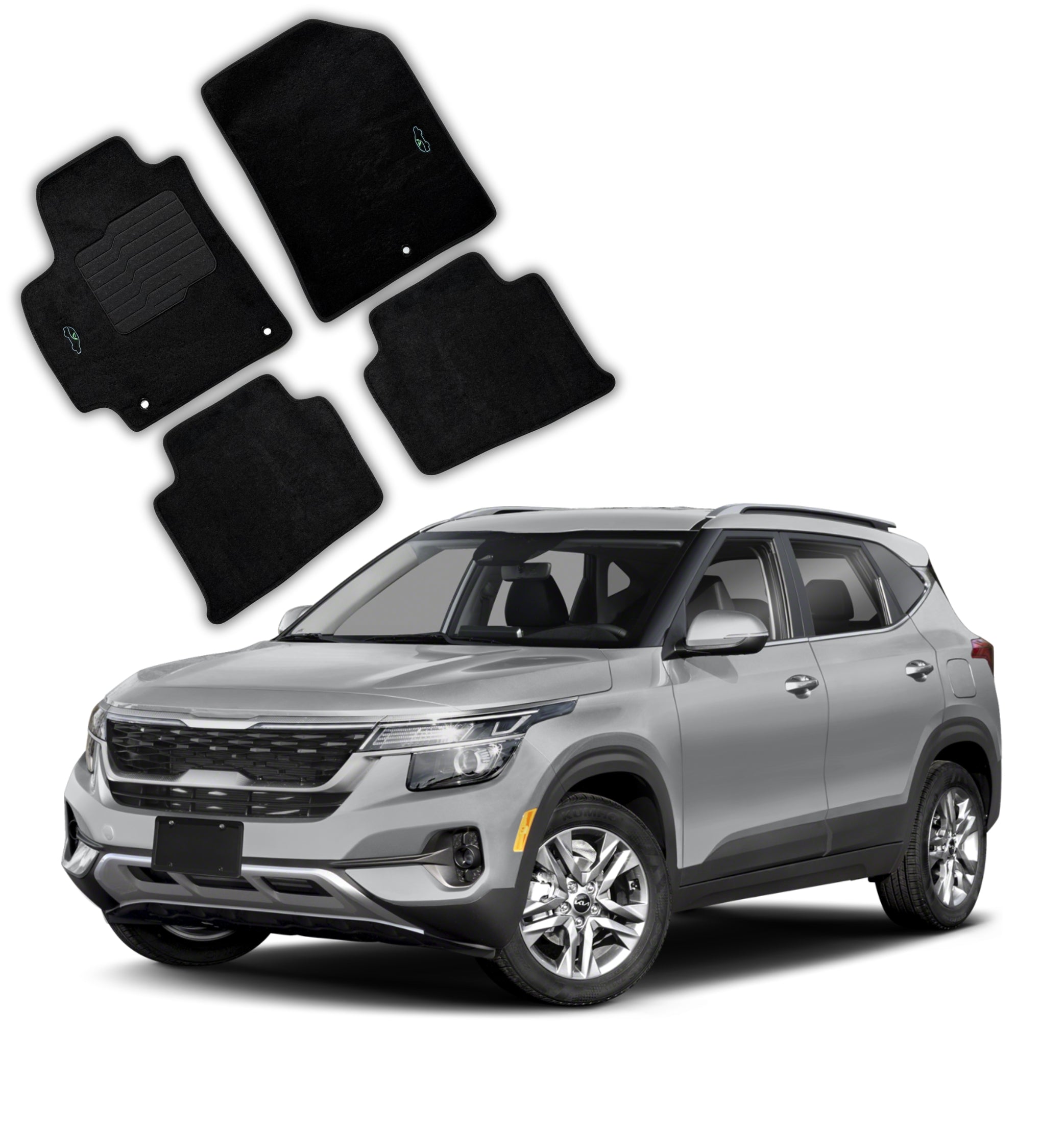 Carpet Floor Mats for 2021 to 2026 Kia Seltos