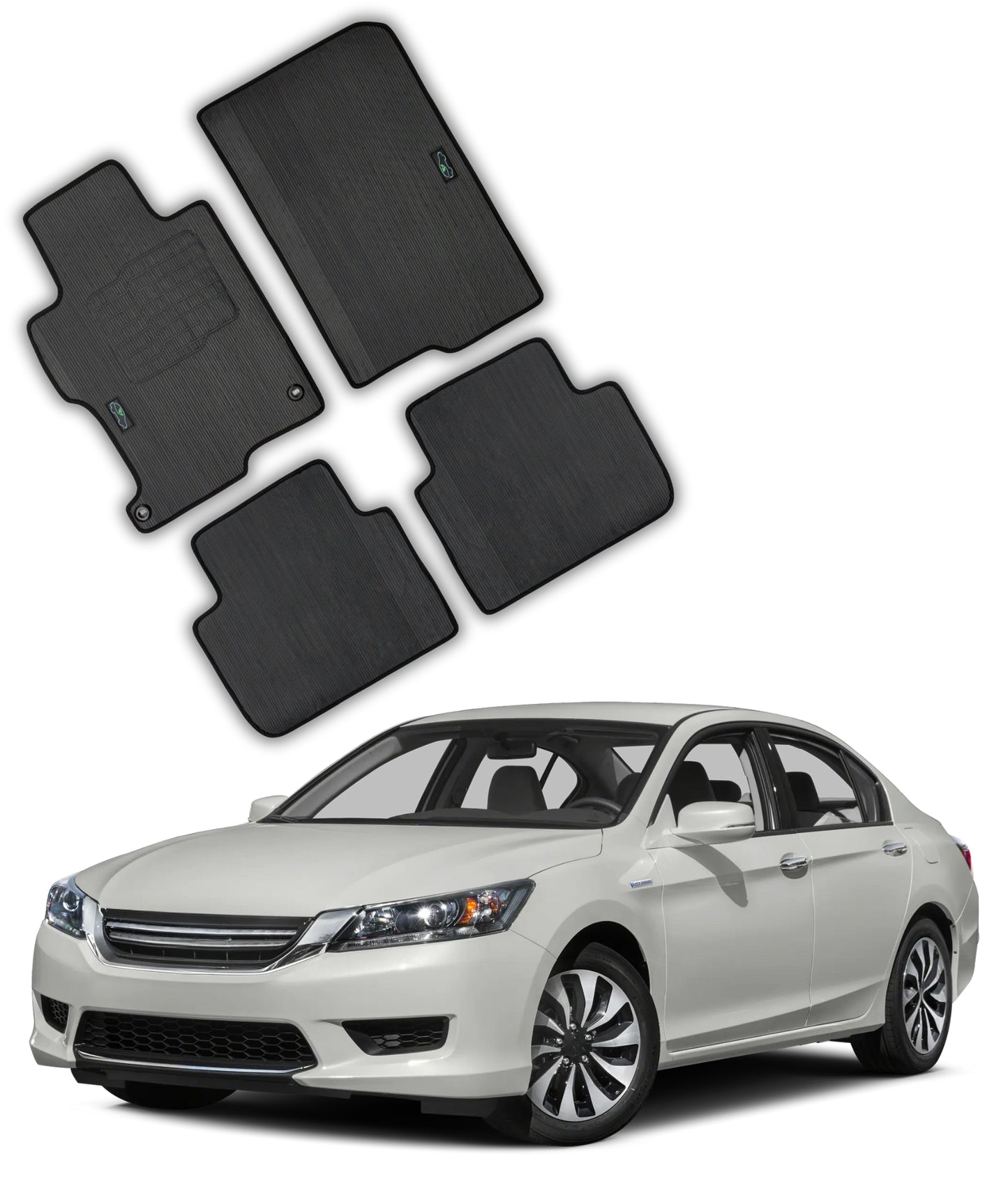All Weather Floor Mats for 2013 to 2017 Honda Accord