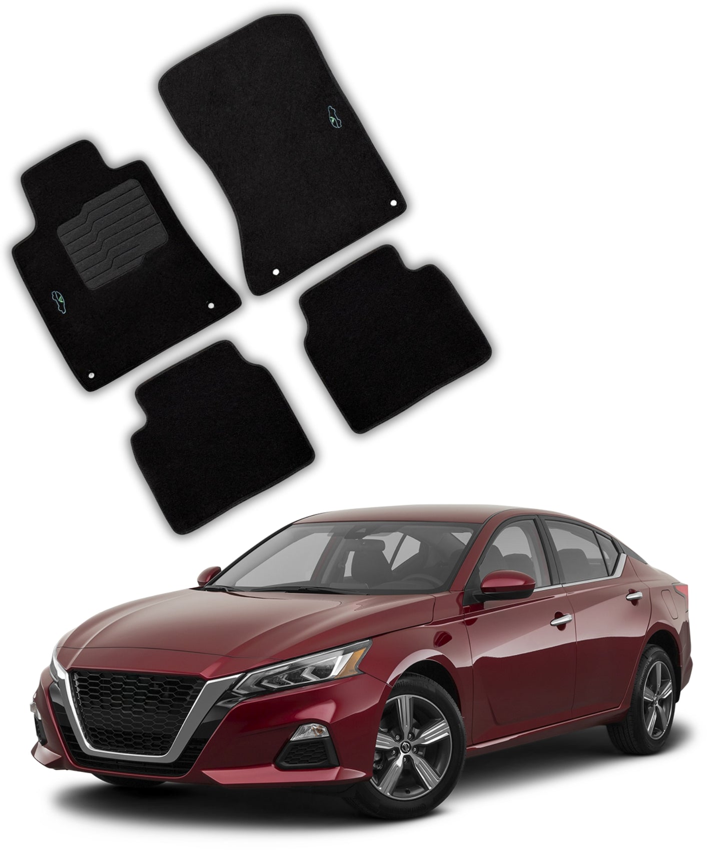 Carpet Floor Mats for 2019 to 2025 Nissan Altima