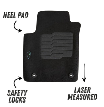 Carpet Floor Mats for 2019 to 2024 Nissan Armada / Infiniti QX80