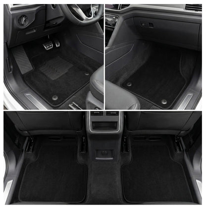 Carpet Floor Mats For 2018 to 2026 Volkswagen Atlas / Atlas Cross Sport