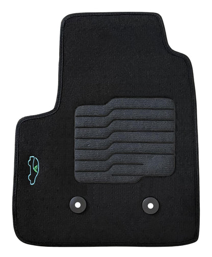 Carpet Floor Mats For 2015 to 2022 Chevrolet Colorado and GMC Canyon, Front and Rear