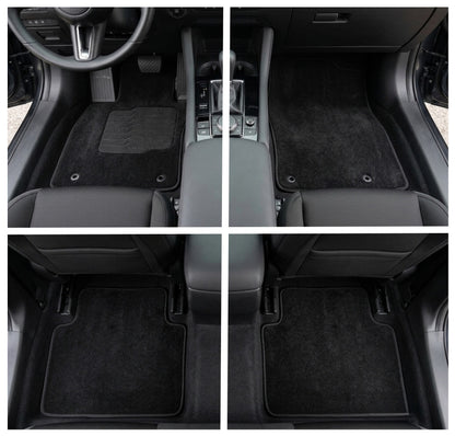 Carpet Floor Mats For 2019 to 2026 Mazda CX-30 and Mazda 3 Hatch and Sedan