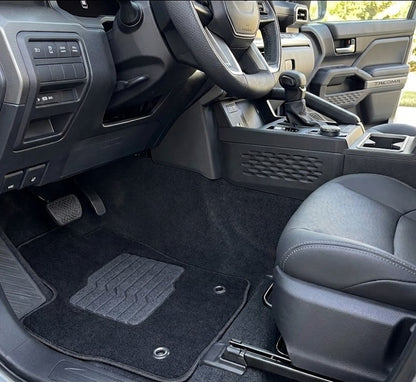 Carpet Floor Mats for 2024 to 2026 Toyota Tacoma, Front and Rear
