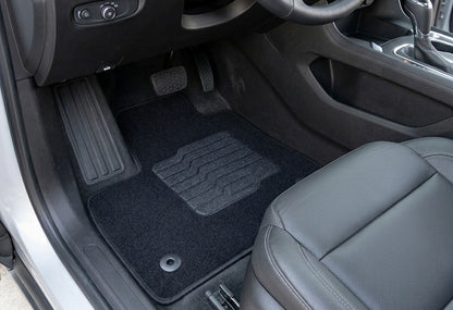 Carpet Floor Mats for 2024 to 2026 Chevrolet Traverse, Front and Rear