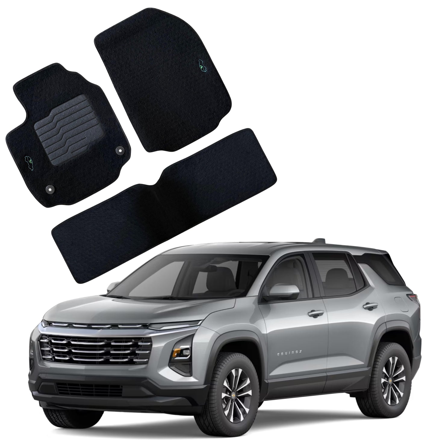 Carpet Floor Mats for 2025 2026 Chevrolet Equinox (not for EV) & GMC Terrain 2025 2026