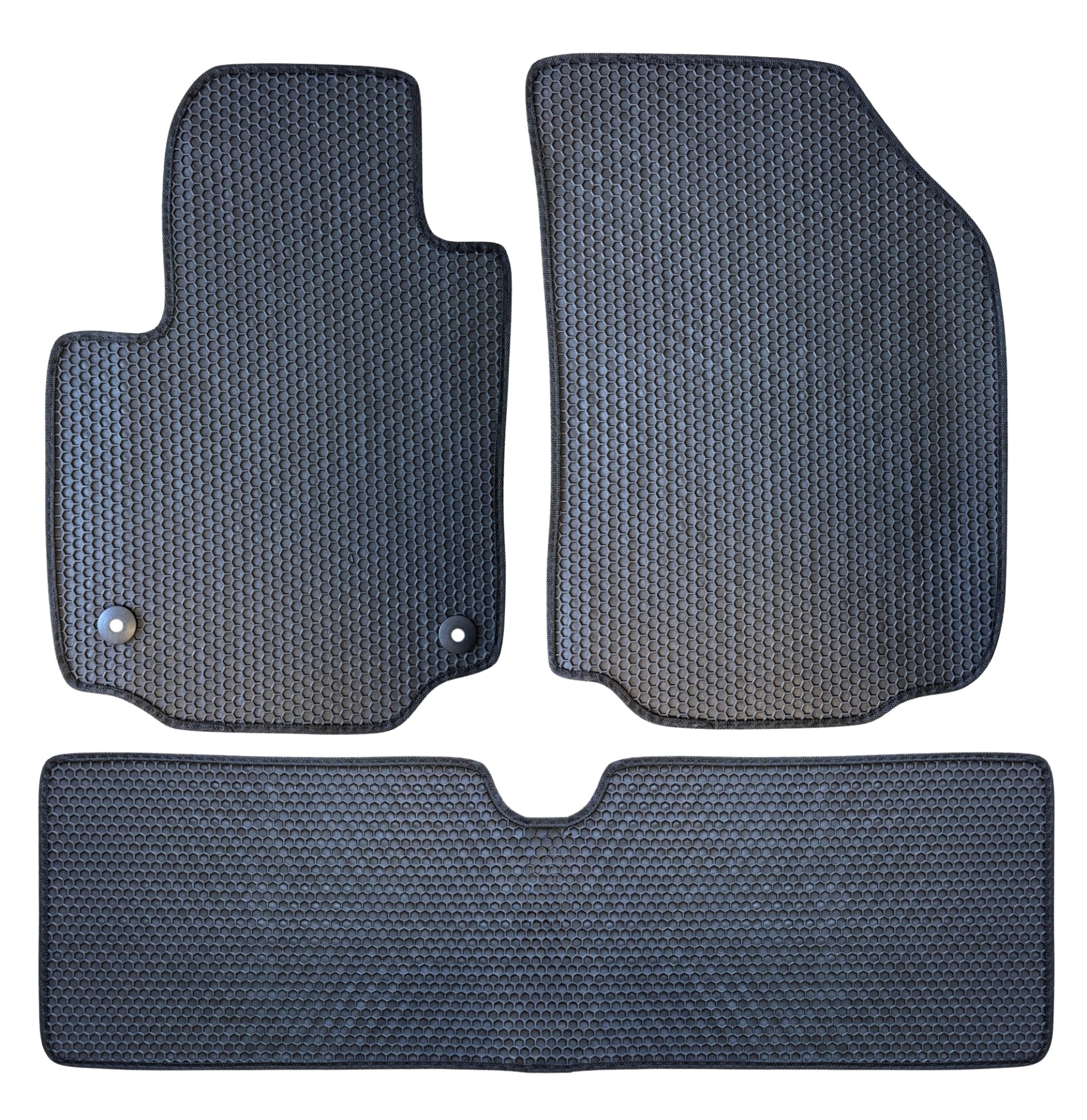 All Weather Honeycomb Floor Mats for 2018 to 2024 Chevrolet Equinox / GMC Terrain