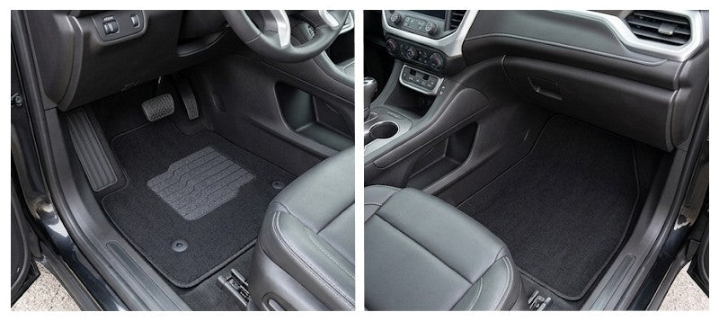 Carpet Floor Mats for 2017 to 2023 GMC Acadia, Full set (including 3rd Row)