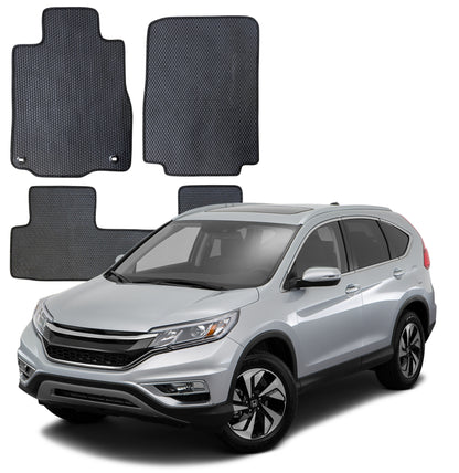 All Weather Honeycomb Floor Mats for 2012 to 2016 Honda CR-V