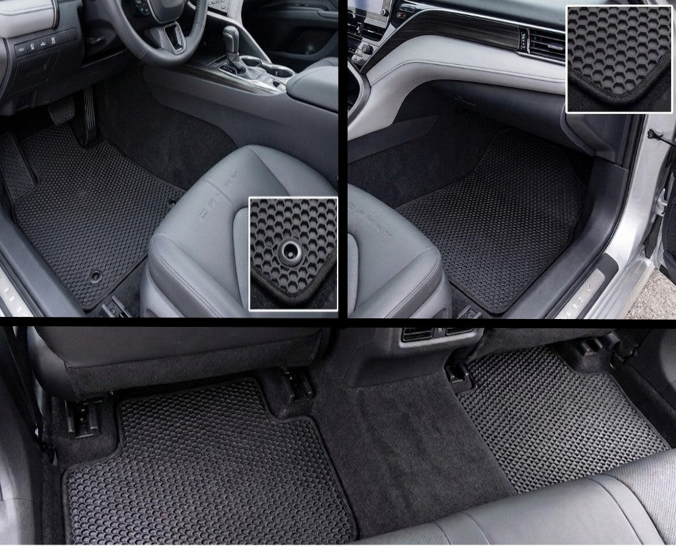 All Weather Honeycomb Floor Mats for 2025 to 2026 Toyota Camry