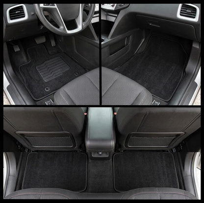 Carpet Floor Mats for 2010 to 2017 Chevrolet Equinox / GMC Terrain, Front and Rear
