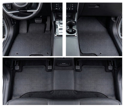 All Weather Floor Mats for 2022 to 2026 Hyundai Santa Cruz, Front and Rear